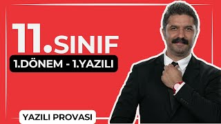 11SINIF  1Dönem 1Yazılı Provası  Türk Dili ve Edebiyatı Dersi [upl. by Gujral]