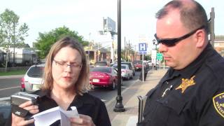 51311Sgt Lavin of Mercer Cty Sheriffs Dept threatens to open quotFree Speech Zonequot  Ringling MP4 [upl. by Alehc]