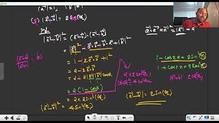 12 B3 Vector Scalar Product [upl. by Bust]