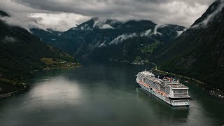 MSC Euribia  Norwegian fjords  Save the seas [upl. by Stanleigh773]