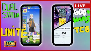 Pokemon Unite amp Pokemon TCG Pocket Dual Stream  609 Wins in TCG Pocket  Learning Unite [upl. by Eniluqaj]