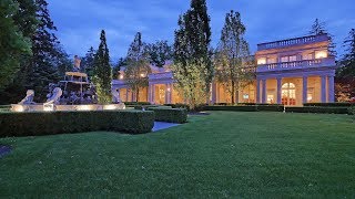 489 Lakeshore Road East Oakville Canada  The Magnificent Luxury Estate Canada [upl. by Harlen]