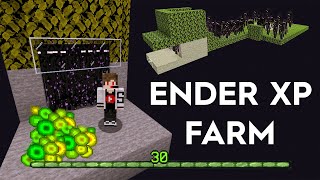 Minecraft Enderman XP Farm  Easy Tutorial and Very Effective  120 [upl. by Mauceri158]