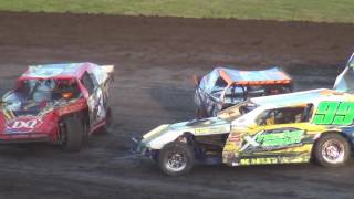 IMCA Sport Mod feature Benton County Speedway 52216 [upl. by Thurman]