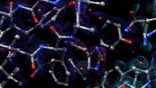 Visualising individual protein atoms for the first time [upl. by Mikol]