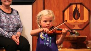 Lucia On Violin Neopolitan Dance P Tchaikovsky [upl. by Keyser150]