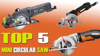 5 Best Mini Circular Saws 2022 Cheap amp Affordable Complete Buying Guide [upl. by Enitsirt]