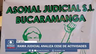 Rama Judicial analiza cese de actividades [upl. by Bakemeier]