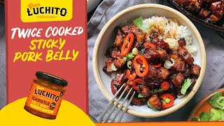 Twice Cooked Sticky Pork Belly  an irresistibly crispy and mouthwatering pork recipe [upl. by Aztilay]