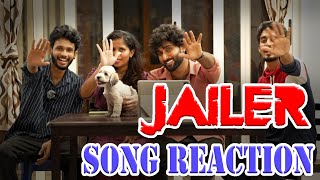 JAILER  KAAVAALAA Lyric Video REACTION  Rajinikanth  Tamannah  Nelson  Live with Vishnu [upl. by Broida]