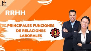 Tutorial  Principales funciones de relaciones laborales [upl. by Eiclehc]