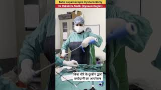 Total Laparoscopic Hysterectomy procedure by Dr Rakshita Malik doctor bestgynaecologistinhisar [upl. by Retnuh]