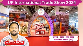 UP International Trade Show 2024 Day 1 Greater Noida [upl. by Nairda]