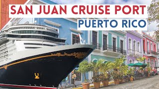 Exploring San Juan Puerto Rico Cruise Port  Our Favorite Port with Disney Cruise Line in 2022 [upl. by Maisey515]