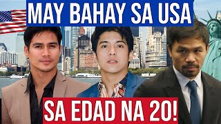 Artista na may Bahay sa Amerika  Pinoy Celebrities With House in USA [upl. by Gusti]