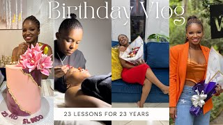 Visual Diary E01  Birthday Vlog  23 lessons for 23 years [upl. by Dunlavy]