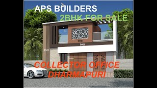 2BHK Site 2 Dharmapuri  Bookings open APS BUILDERS [upl. by Alahs396]