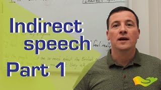 English lesson quotIm the normal onequot Indirect speech [upl. by Kristina]