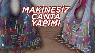 Makinesiz El Yapımı Çanta Görenlerin Ağzı Açık Kalacak [upl. by Rednirah309]