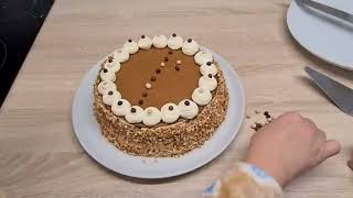 Recette Facile  Gâteau Chocolat et Spéculoos Crémeux  Gâteau Chantilly [upl. by Aleacem]