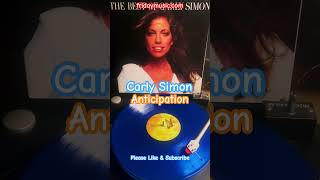 CARLY SIMON Anticipation New Blue Vinyl fridaymusic carlysimon singersongwriter lp newrelease [upl. by Nelda]