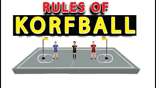 Rules of Korfball  KORFBALL Rules  How To Play KorfBall [upl. by Rector]