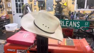 7 month Review Stetson 10X Gunfighter Cowboy Hat size 7 14 [upl. by Arbua472]