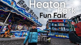 Heaton Park Fun Fair  Manchester February 2023 [upl. by Hastie]