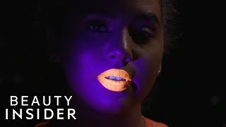 We Tried GlowInThe Dark Neon Lipstick [upl. by Itsud]