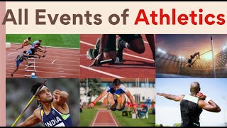 All Events of Athletics  OlympicsWorld ChampionshipParis Olympics 2024 [upl. by Nuj]