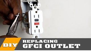 How to install or replace a GFCI Outlet [upl. by Brannon]