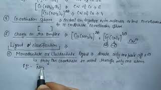 Lecture 02  Classification of ligands and Chelate effect [upl. by Ynnal971]