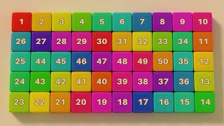 Number Song 150  Counting by 1 to 50 [upl. by Anaeli443]