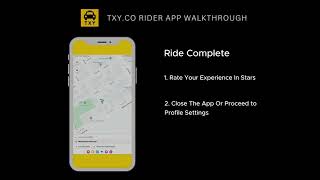 Txyco Rider App Walk through [upl. by Yecaj]