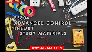 KTU S6 EE304 Advanced Control Theory Module 4 part 2 [upl. by Yenal]