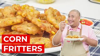 Corn Fritters Recipe [upl. by Annil712]