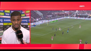 Hato over goal van Bommel Schiet m wel goed binnen  AZ 20 Ajax  azaja [upl. by Adlee546]