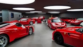 Visiting an Immaculate Ferrari Collection [upl. by Rosalynd283]