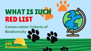 IUCN Red List  Criteria and Categories  Status of Biodiversity [upl. by Nett]