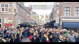 70000 mensen in Oeteldonk♥️🤍💛19022023 Bossche binnenstad jong en oud vieren samen carnaval [upl. by Spearing]