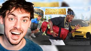 SIDEMEN RACE ACROSS WORLDS RICHEST COUNTRY Reaction [upl. by Mathi676]