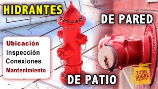 HIDRANTES CONTRA INCENDIOS  Hidrantes de Patio e Hidrantes de Pared Diseño e instalación 👷🔥 [upl. by Portwine137]