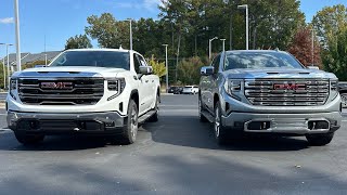 2025 GMC Sierra Denali 1500 VS 2025 GMC Sierra Denali 1500 SLT [upl. by Oiralednac]