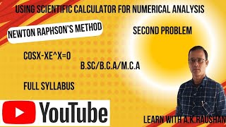 Newton Raphsons MethodRaphsons MethodNumerical AnalysisytstdioytViralvideoAKRaushan [upl. by Ariaet]