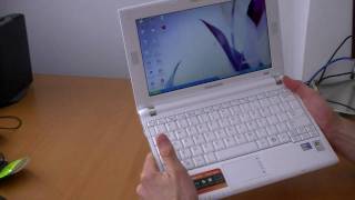 Samsung N120 Netbook First Look [upl. by Raychel]