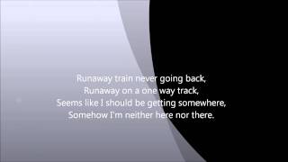 Busted Runaway Train with lyrics [upl. by Petronille]