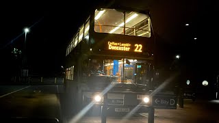 Full Journey on Stagecoach Route 22  Worksop to Doncaster  Dennis Trident ALX400  18435 YN06LMM [upl. by Monroe]