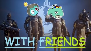 Helldiving Again But With Friends  Helldivers 2 Raw [upl. by Ybloc]