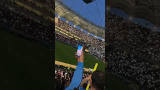 Stadinoul arena national luminat de fani celor de la fcsb cu bliturile de la telefoane [upl. by Yeldud]