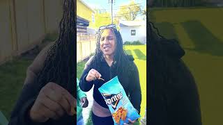 Eating the Rarest Doritos Blazin Buffalo amp Ranch Tortilla Chips 🔥 [upl. by Itsud]